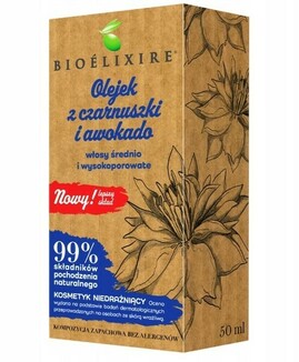 Bioelixire Organiczny Olejek z Czarnuszki Regeneracja 50ml