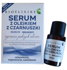 Bioelixire Serum Odżywcze z Czarnuszką z Filtrem UV 20ml