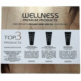 Wellness Premium Products Wellplex Mini Zestaw Szampon 50ml Odżywka 50ml Maska 50ml