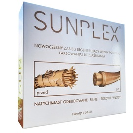 Sunplex Zabieg Regenerujący Włosy Podczas Farbowania i Rozjaśniania 250ml